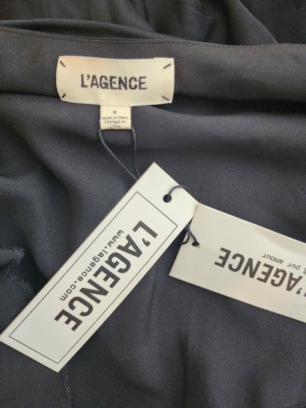 L'AGENCE JUNIPER COLD SHOULDER GOWN NWT SILKY MERMAID SILHOUETTE SZ 6 RP $524.00 - Picture 5 of 14